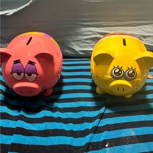 Pair of piggy banks